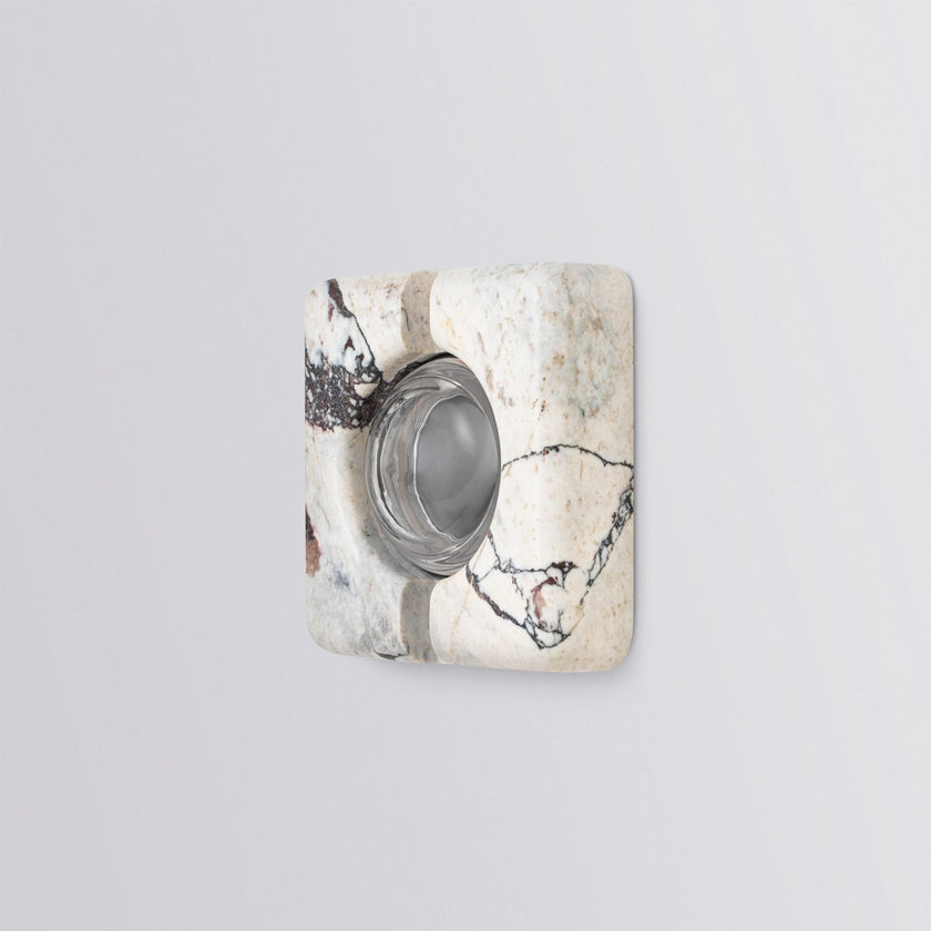Calvrane Travertine Rectangular Wall Sconce