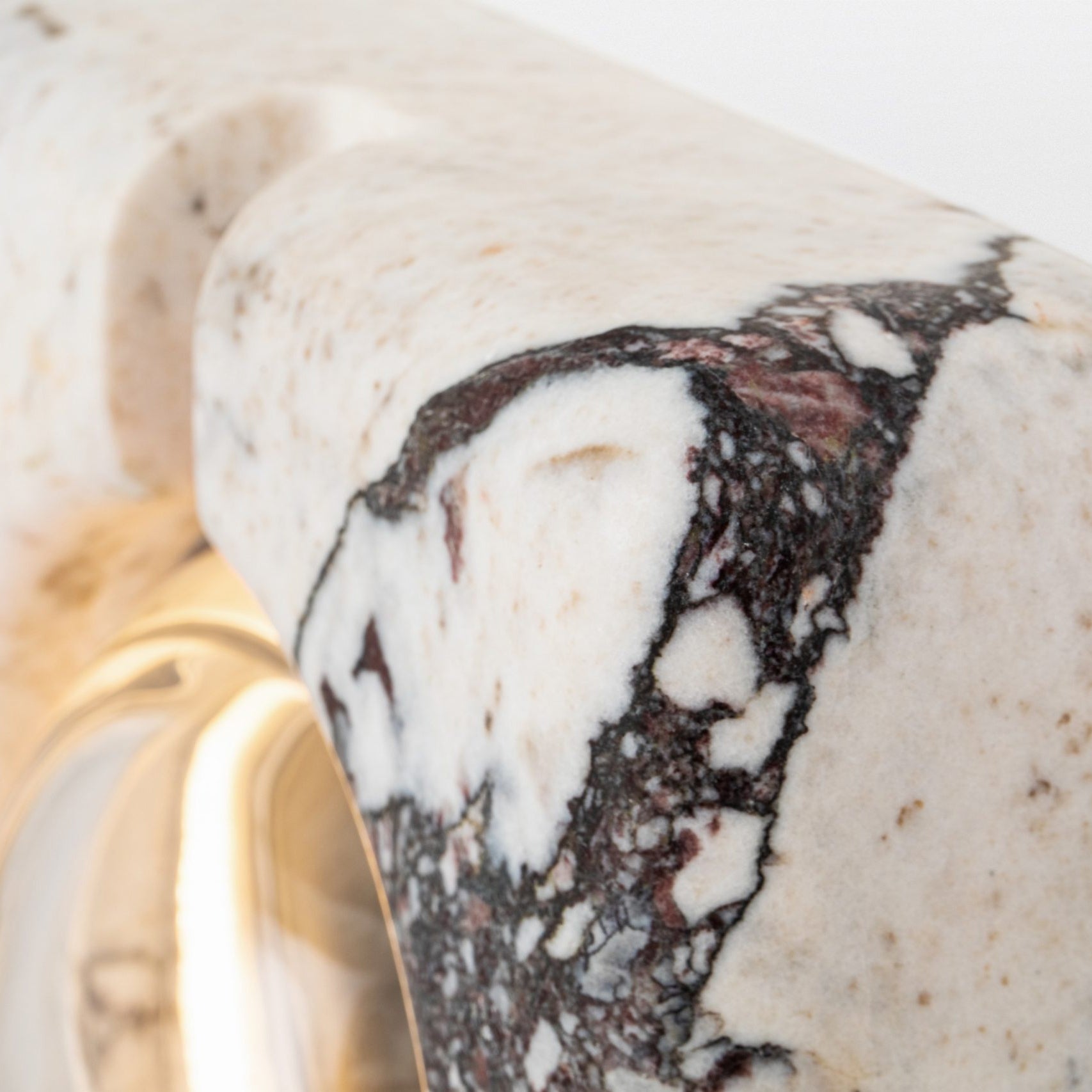 Calvrane Travertine Rectangular Wall Sconce