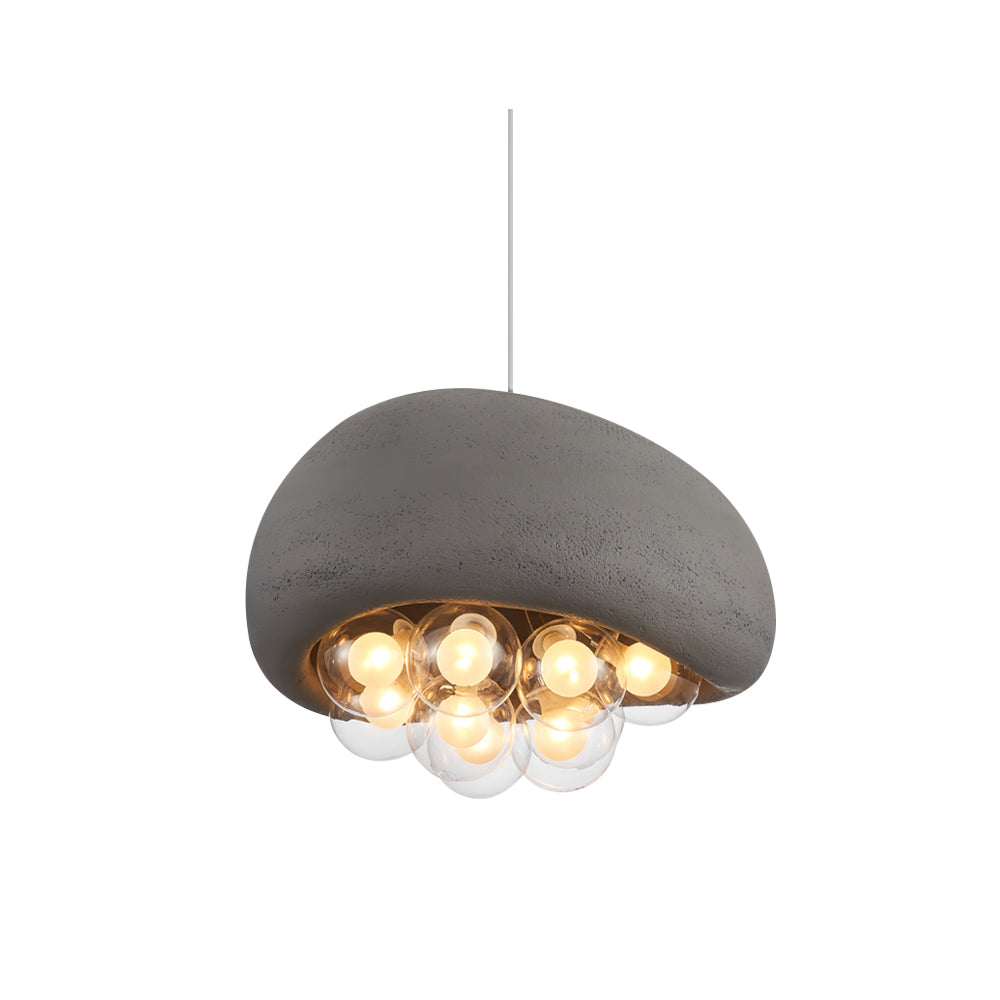 Calvrane Glass Bubble Cluster Pendant Light