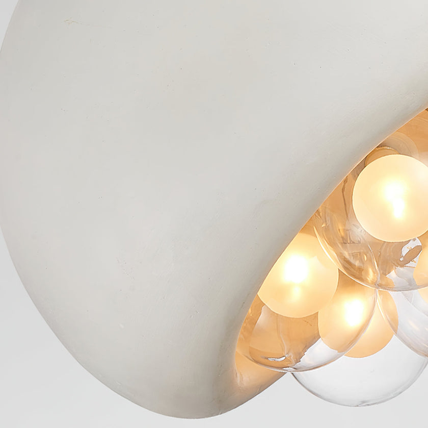 Calvrane Glass Bubble Cluster Pendant Light