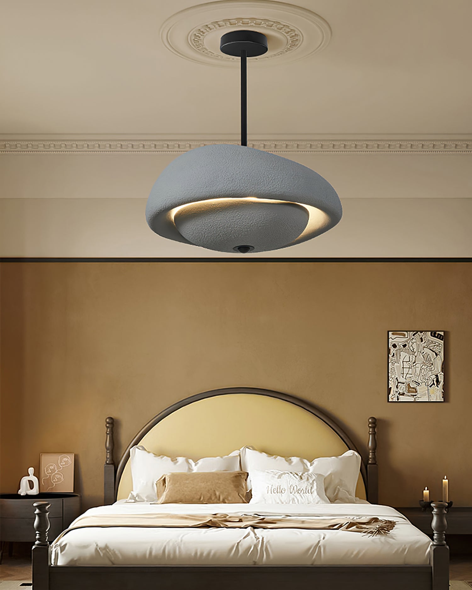 Calvrane Resin Sculptural Pendant Light