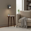 Metal Rotating Cylinder Wall Sconce
