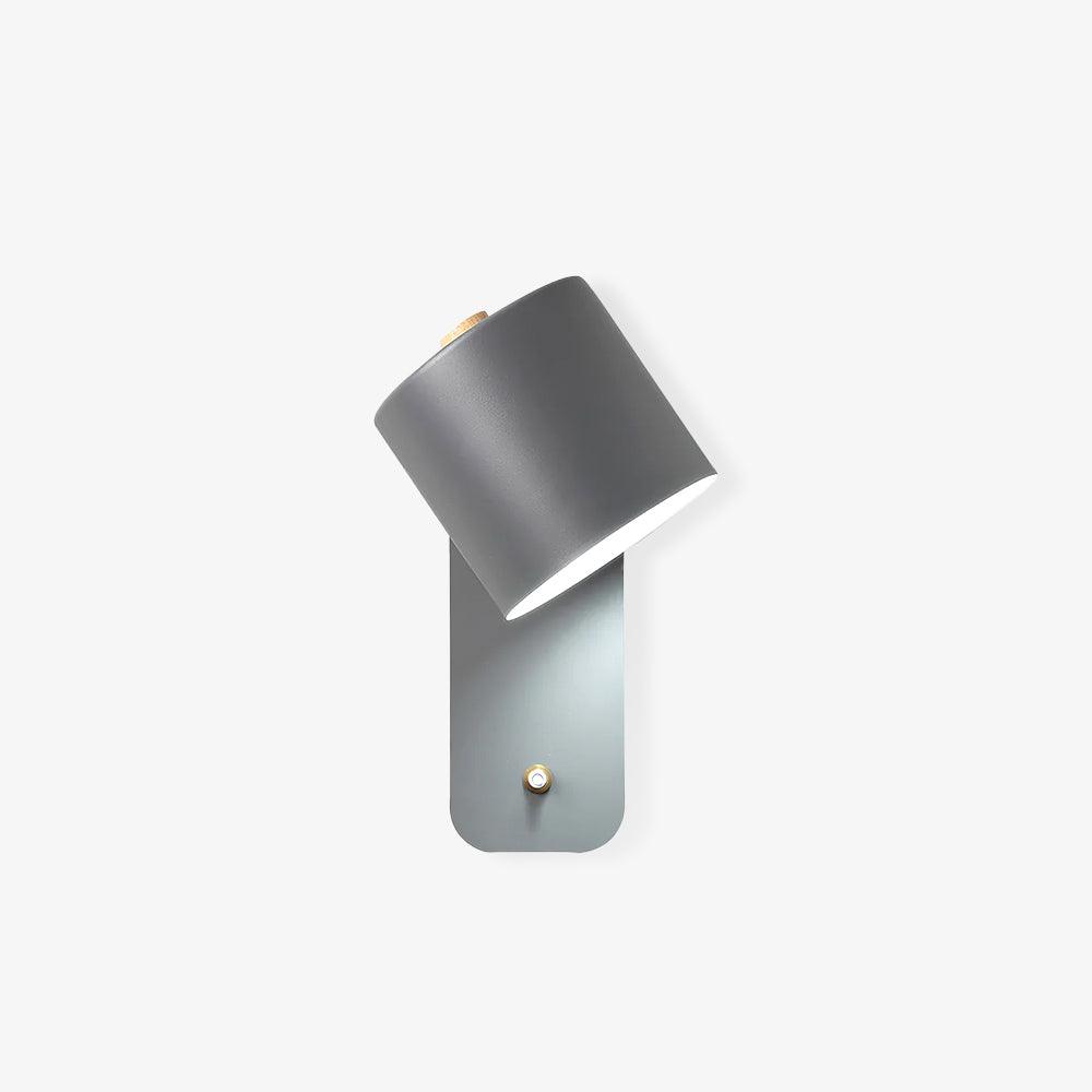 Metal Rotating Cylinder Wall Sconce