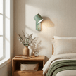 Metal Rotating Cylinder Wall Sconce