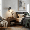 Metal Rotating Cylinder Wall Sconce