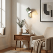 Metal Rotating Cylinder Wall Sconce