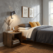 Metal Rotating Cylinder Wall Sconce