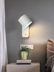 Metal Rotating Cylinder Wall Sconce