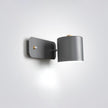 Metal Rotating Cylinder Wall Sconce