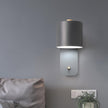 Metal Rotating Cylinder Wall Sconce