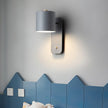 Metal Rotating Cylinder Wall Sconce