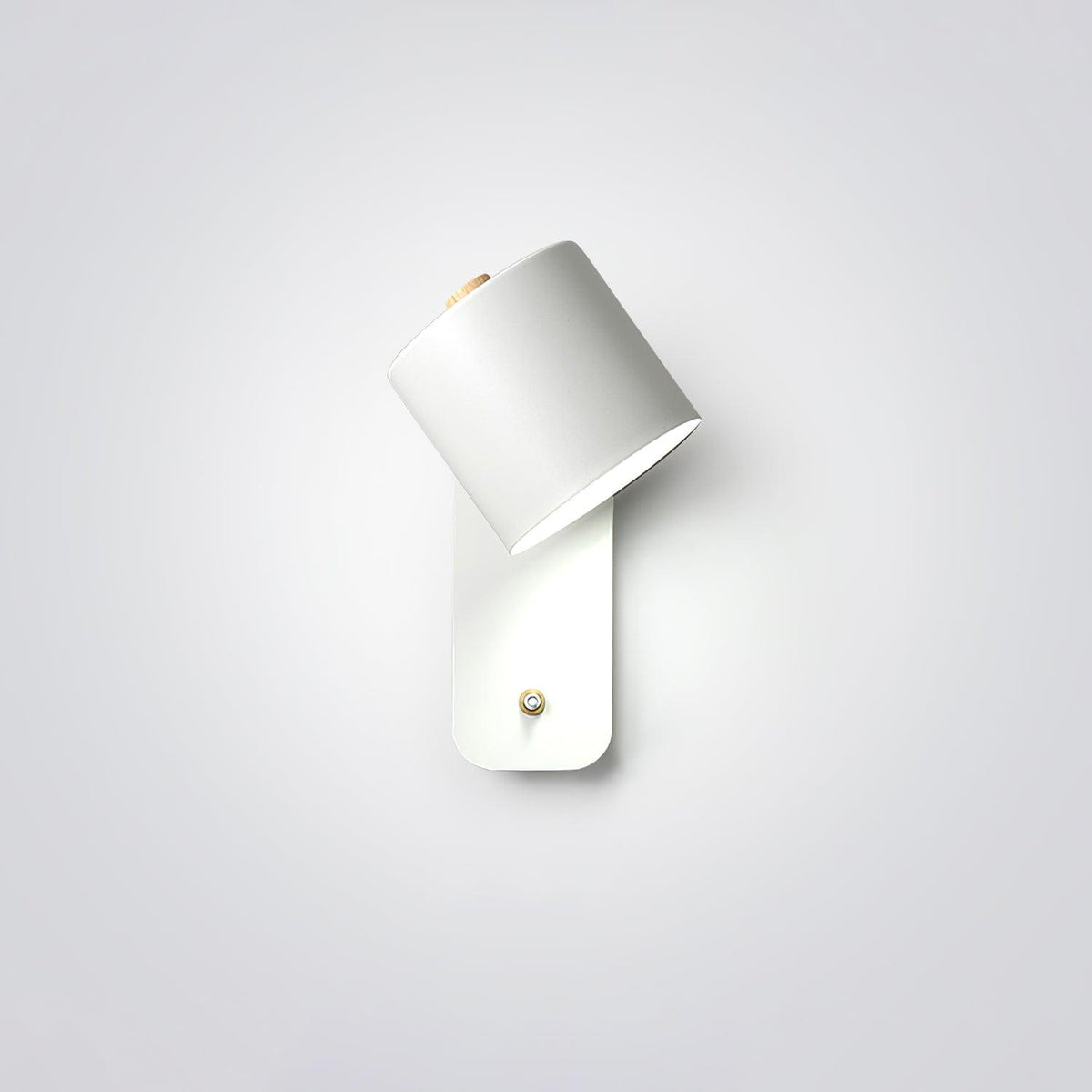 Metal Rotating Cylinder Wall Sconce