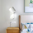 Metal Rotating Cylinder Wall Sconce