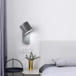 Metal Rotating Cylinder Wall Sconce