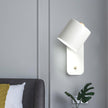 Metal Rotating Cylinder Wall Sconce