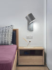 Metal Rotating Cylinder Wall Sconce