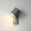 Metal Rotating Cylinder Wall Sconce