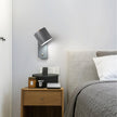 Metal Rotating Cylinder Wall Sconce