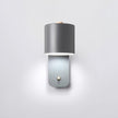 Metal Rotating Cylinder Wall Sconce