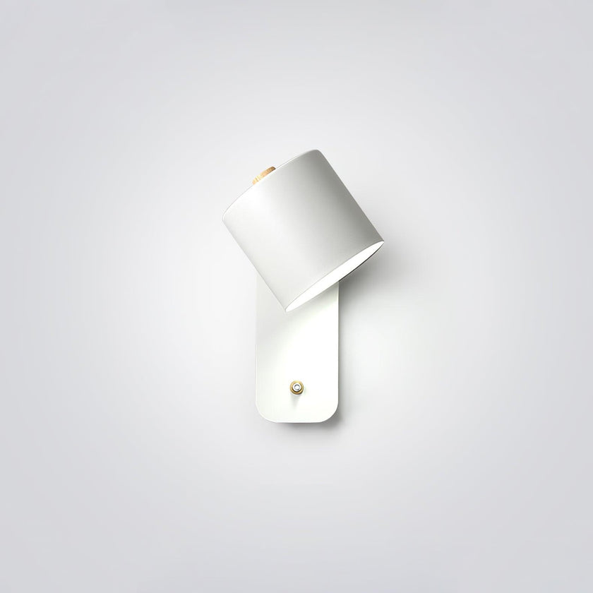 Metal Rotating Cylinder Wall Sconce