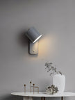 Metal Rotating Cylinder Wall Sconce