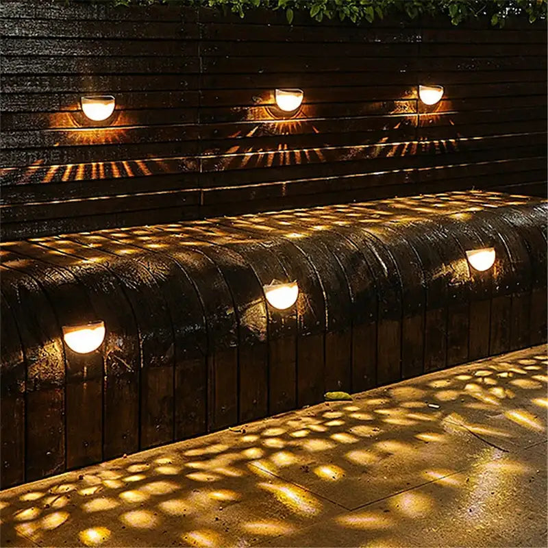 Wireless Modern Solar Powered Outdoor Wall Light