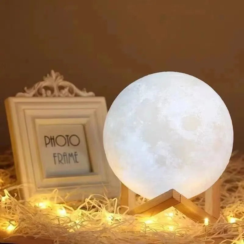 Modern DIY Galaxy Moon Night Light