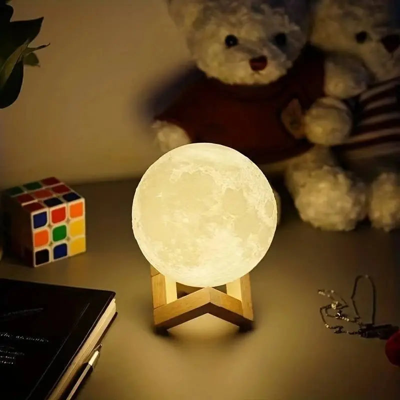 Modern DIY Galaxy Moon Night Light