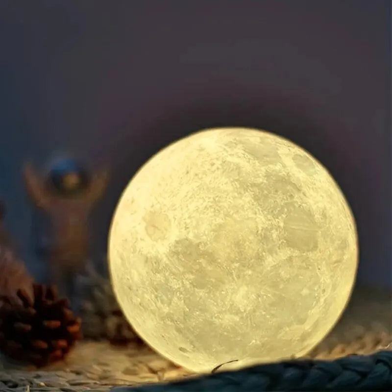 Modern DIY Galaxy Moon Night Light