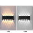 Aluminum Modern Waterproof Up-Down LED Wall Light