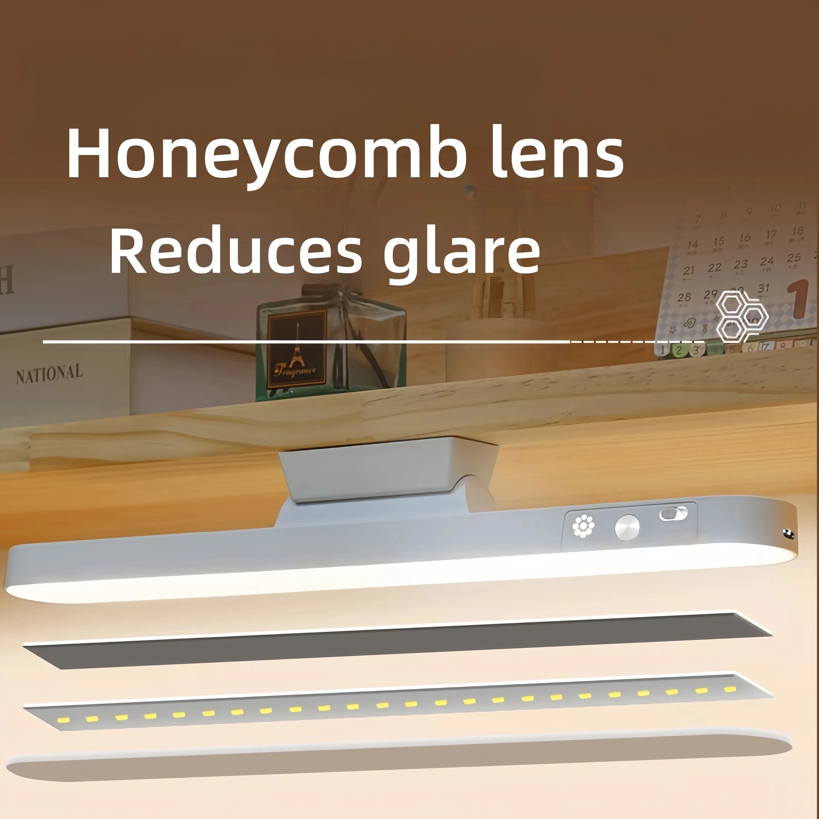 Dimmable Modern Magnetic USB LED Desk Lamp