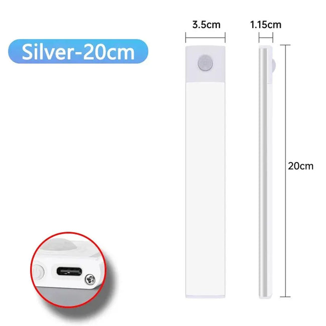 Aluminum Modern Wireless LED Under Cabinet Light