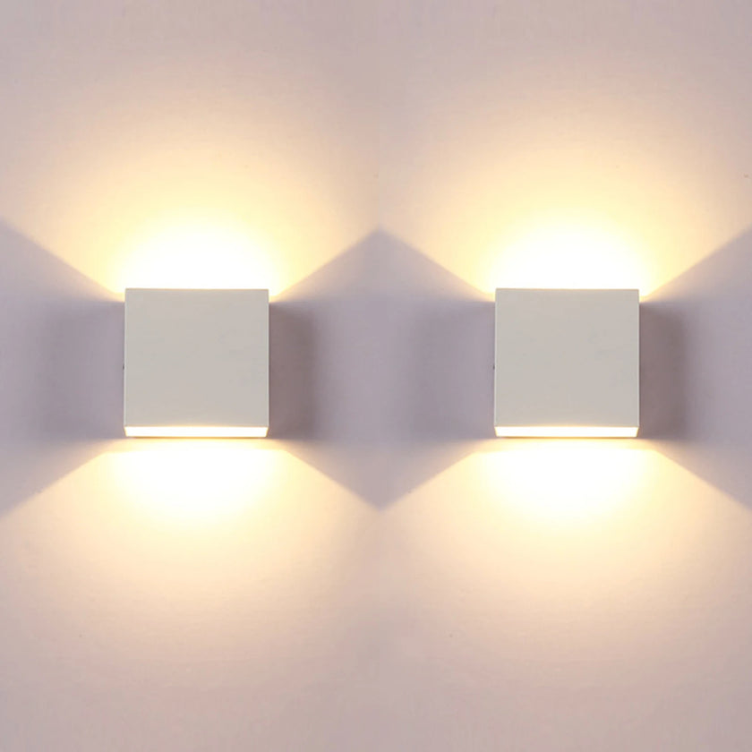 Aluminum Modern LED Up-Down Wall Sconce