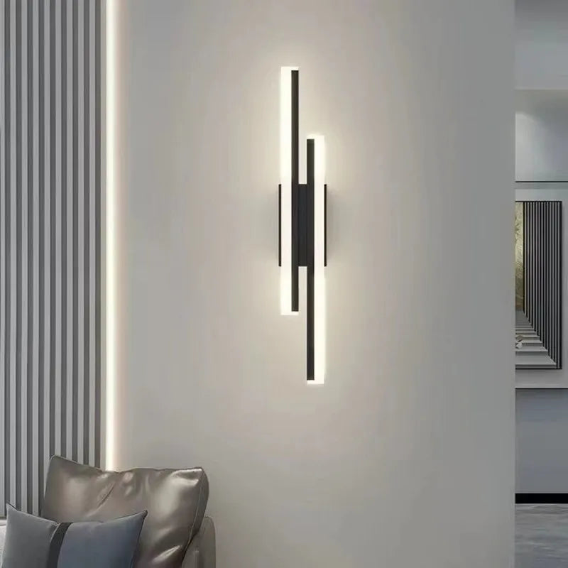 Industrial Copper Pipe Acrylic LED Wall Sconce