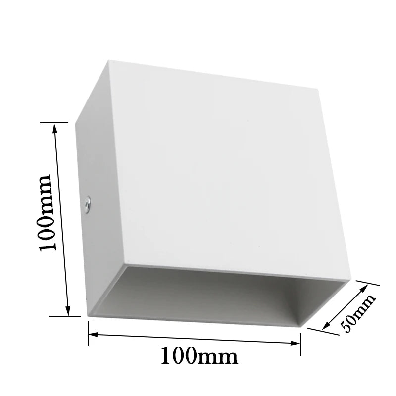 Aluminum Modern LED Up-Down Wall Sconce