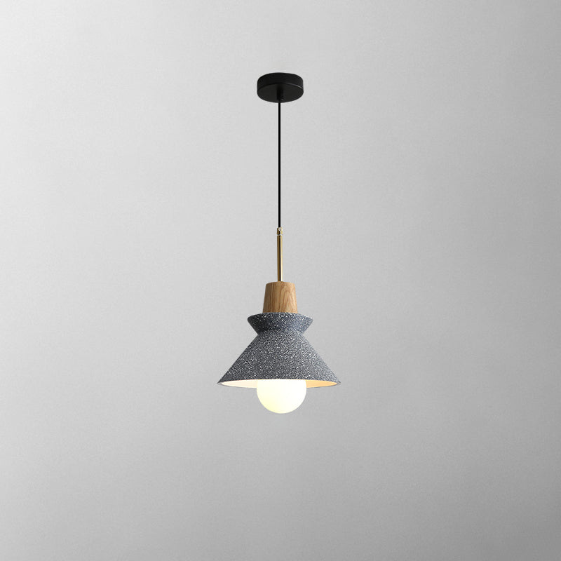 Minimalist Scandinavian Resin Pendant Lamp