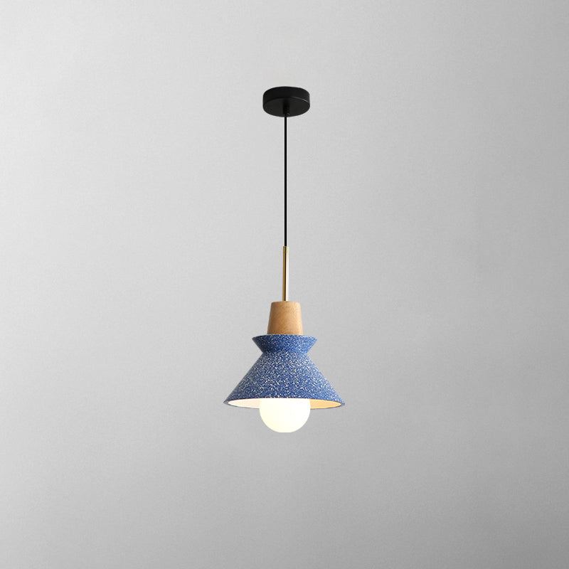 Minimalist Scandinavian Resin Pendant Lamp