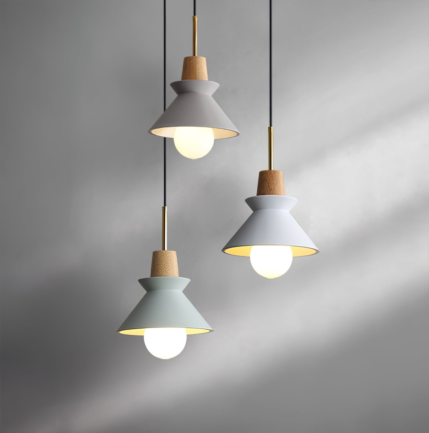 Minimalist Scandinavian Resin Pendant Lamp