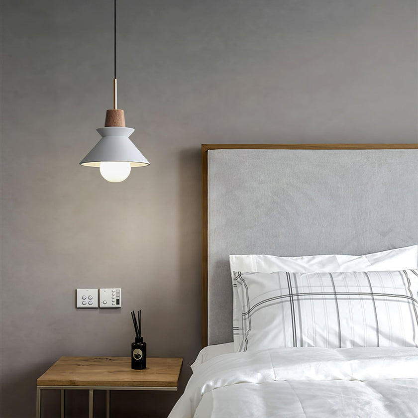Minimalist Scandinavian Resin Pendant Lamp