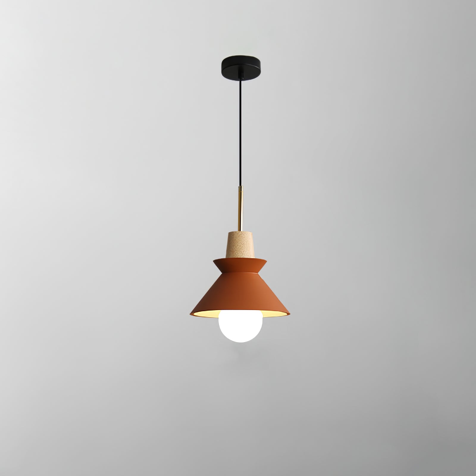 Minimalist Scandinavian Resin Pendant Lamp