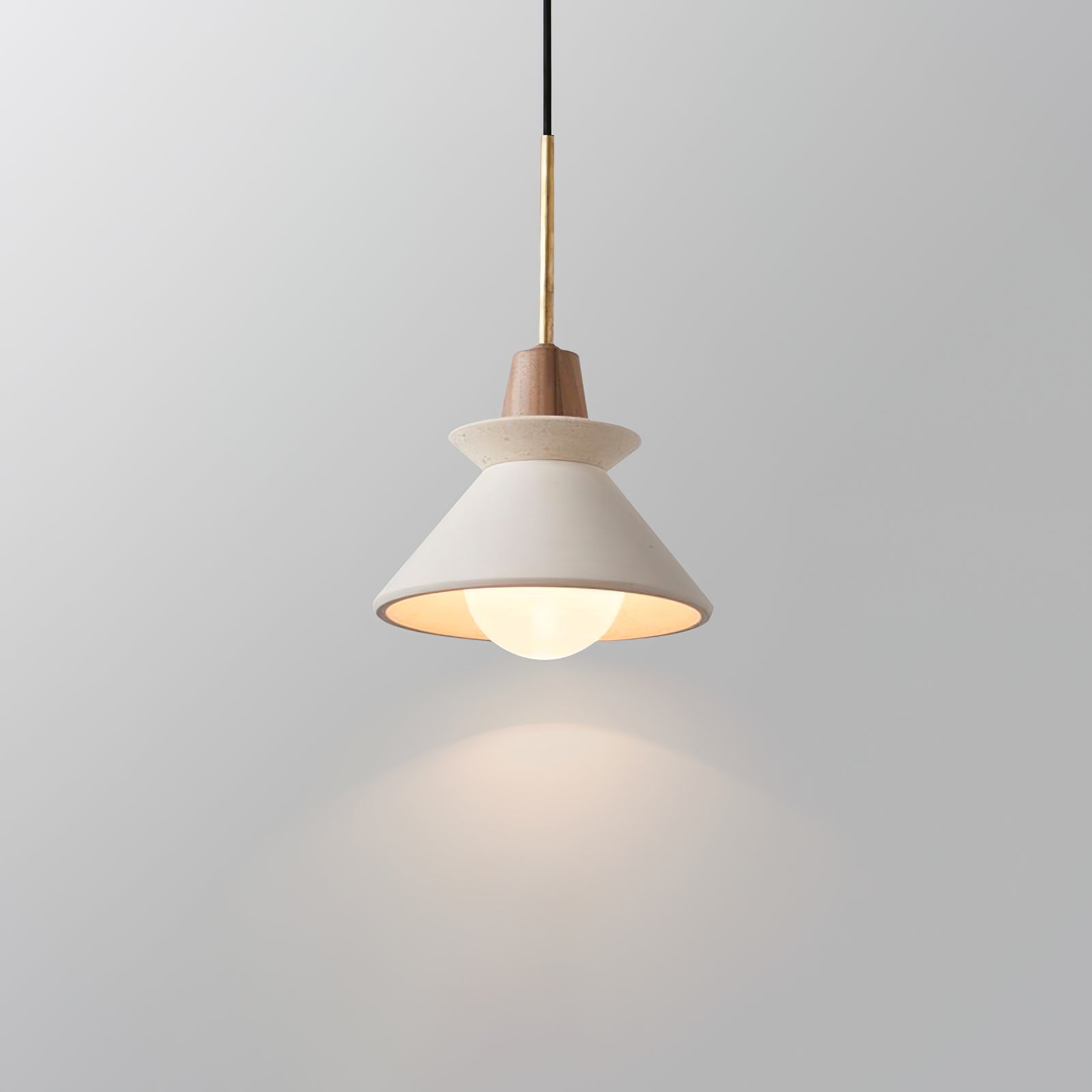 Minimalist Scandinavian Resin Pendant Lamp