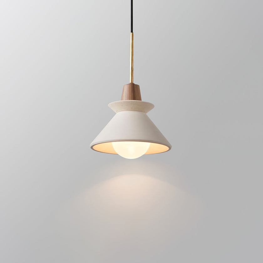 Minimalist Scandinavian Resin Pendant Lamp