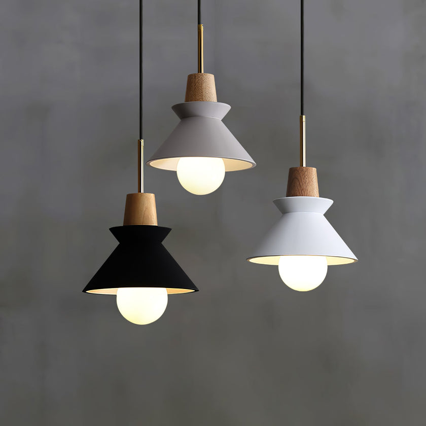 Minimalist Scandinavian Resin Pendant Lamp