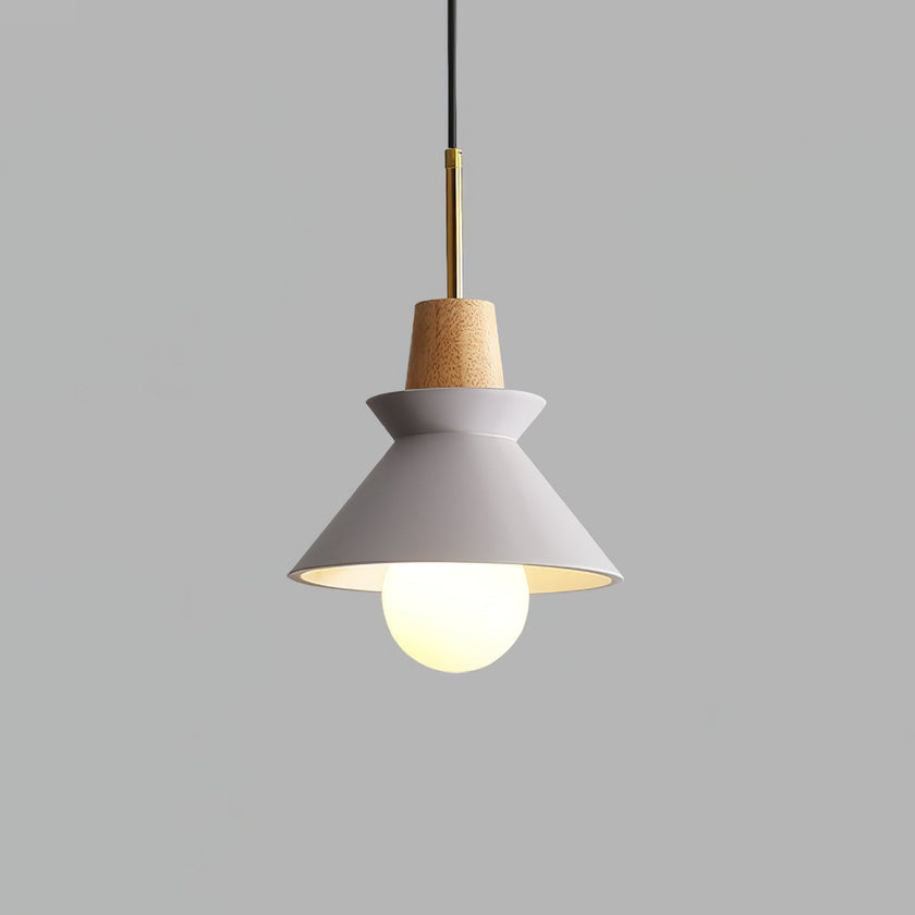 Minimalist Scandinavian Resin Pendant Lamp