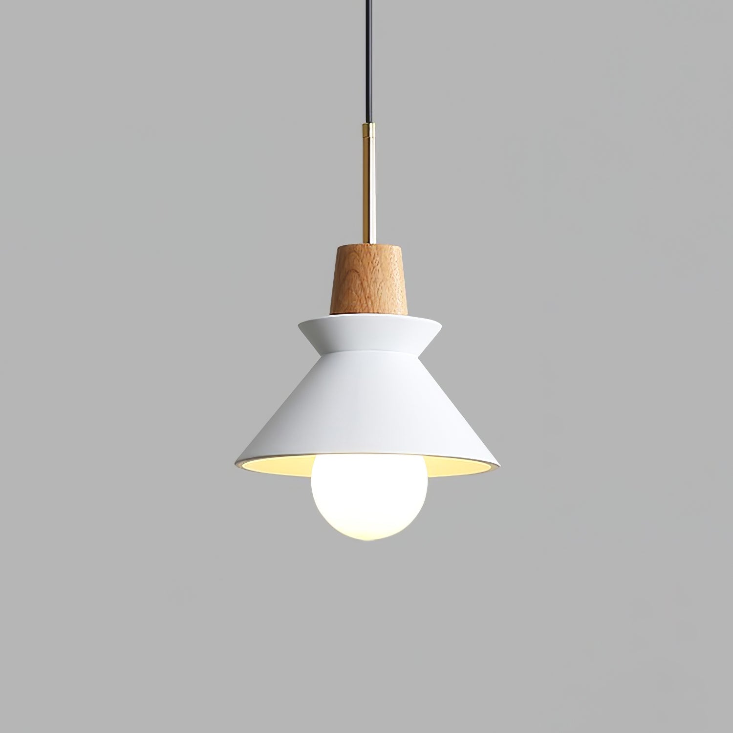 Minimalist Scandinavian Resin Pendant Lamp