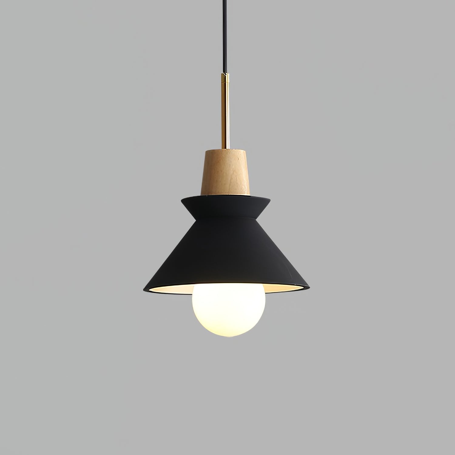 Minimalist Scandinavian Resin Pendant Lamp