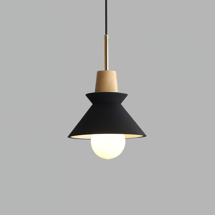 Minimalist Scandinavian Resin Pendant Lamp