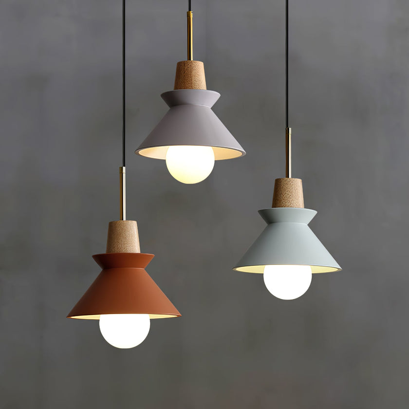 Minimalist Scandinavian Resin Pendant Lamp