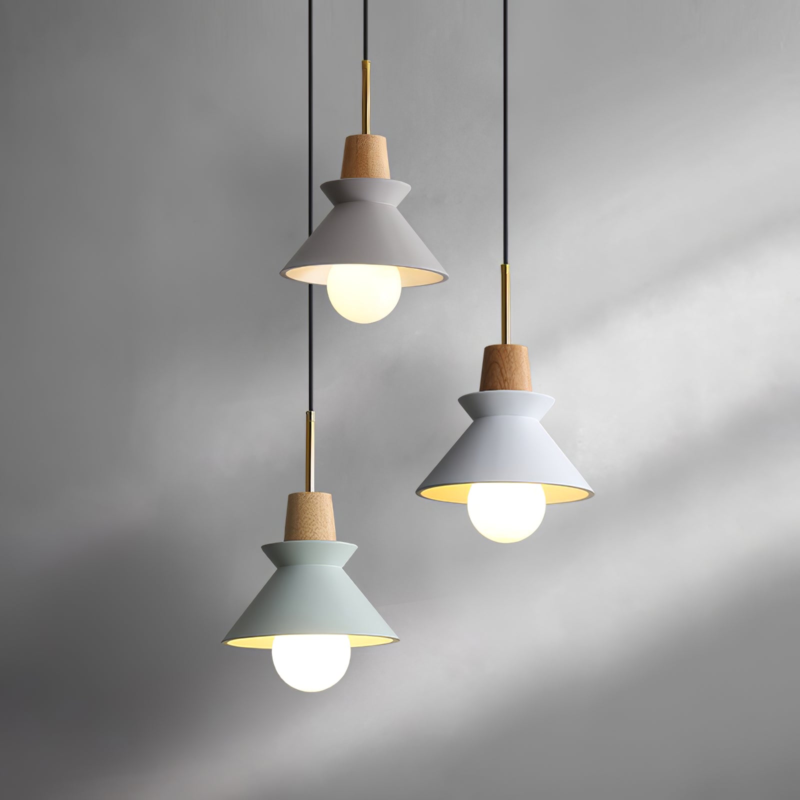 Minimalist Scandinavian Resin Pendant Lamp