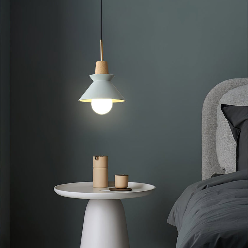 Minimalist Scandinavian Resin Pendant Lamp